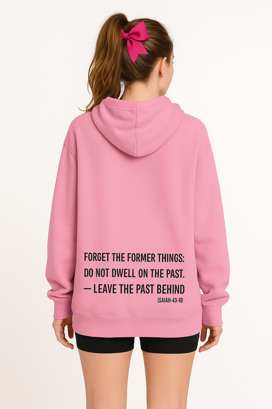 Faith In Every Thread Pink Is Life Hoodie | Bible Verse