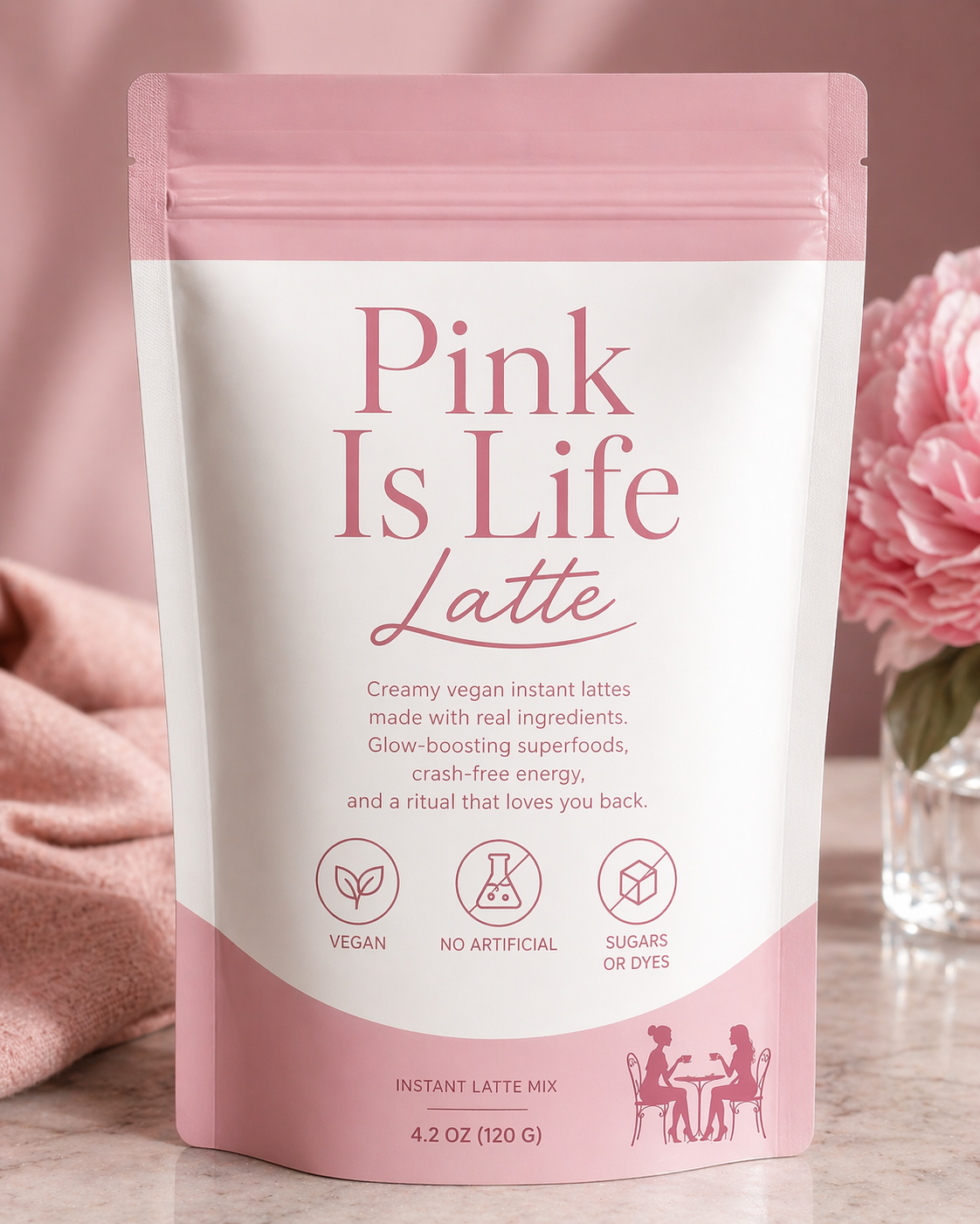 Pretty Pink Coffee