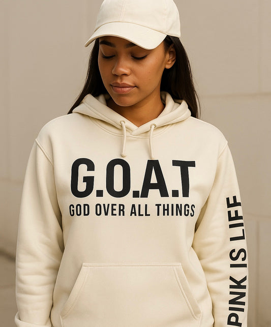 Off-White Faith Hoodie – Soft, Comfy & Inspirational for Fall & Winter