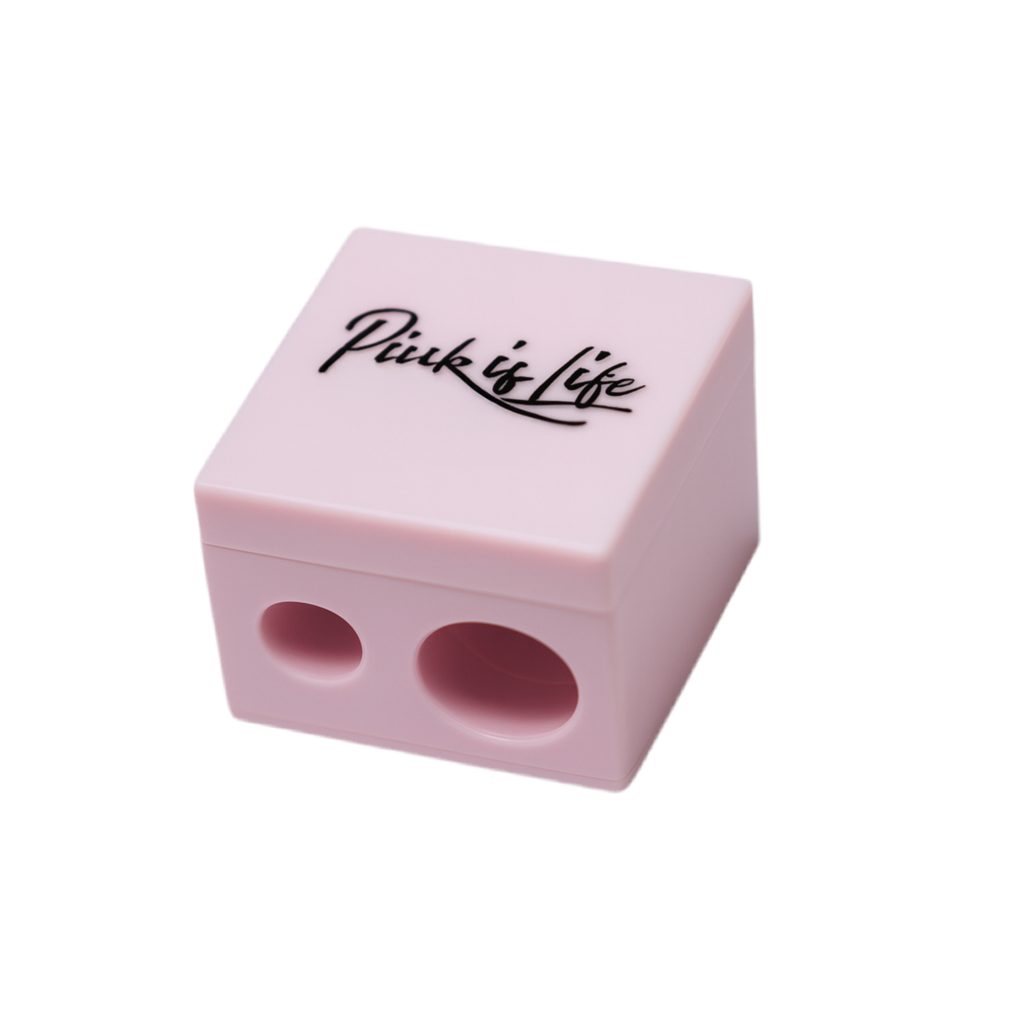 Pink Is Life Beauty Sharpner - stay sharp , say beautiful