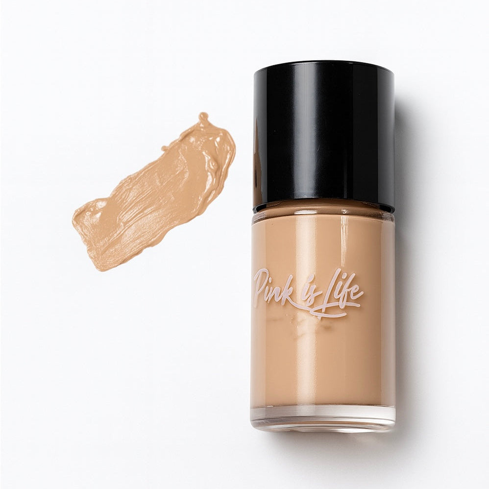 Pink Is Life Aloe Foundation