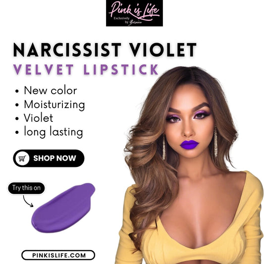 Narcissist Violet Liquid Matte Lipstick