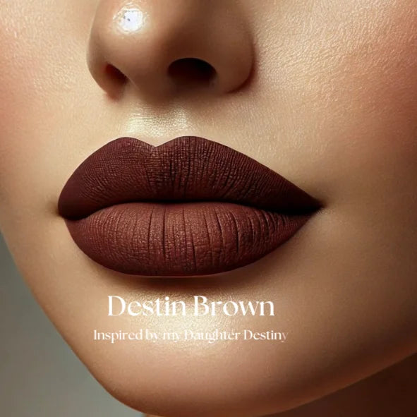 Lápiz labial cremoso de chocolate Destin Brown: pedido pendiente hasta el 28 de febrero