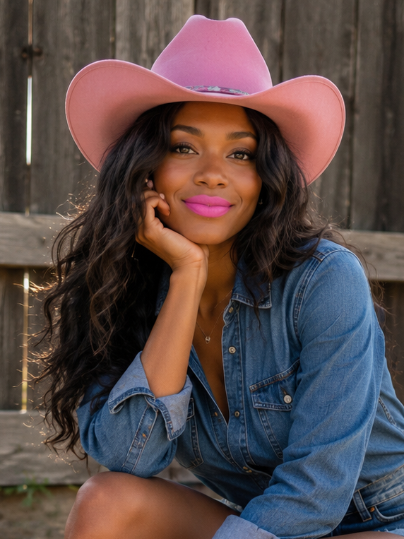 COWGIRL BY PINK IS LIFE (A bright pink)