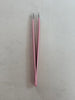 Pink is Life – Precision Slant Tip Tweezers for Eyebrow & Facial Hair Removal – Professional Grade – Pink & Black Colors