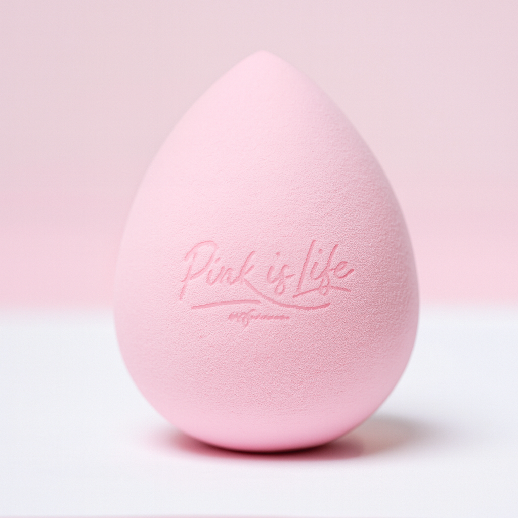 Pink Is Life Beauty – Flawless Makeup Sponge for Smooth, Airbrushed Finish
