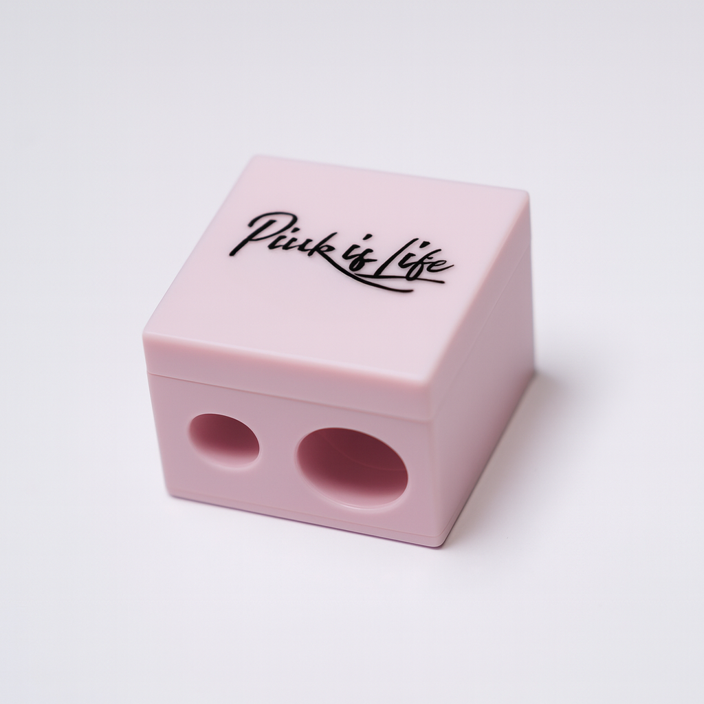 Pink Is Life Beauty Sharpner - stay sharp , say beautiful