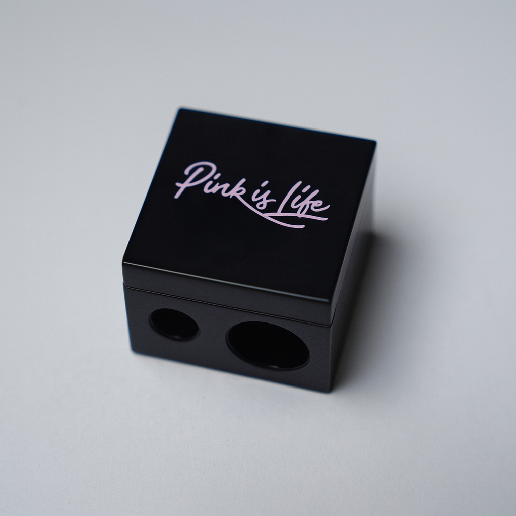Pink Is Life Beauty Sharpner - stay sharp , say beautiful
