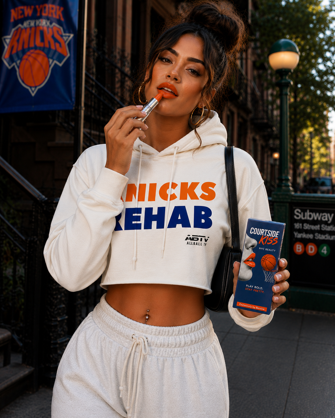 KNICKS REHAB™ | COURTSIDE KISS by Bernice