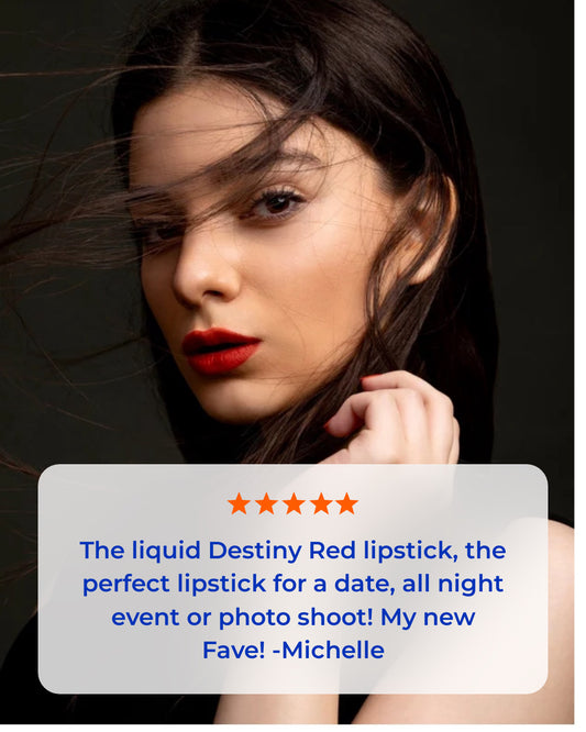 Destiny Red Liquid Matte Lipstick