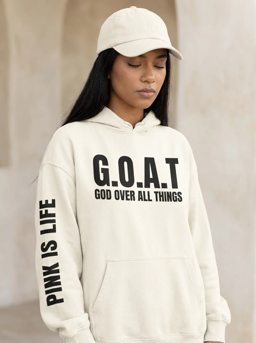 Off-White Faith Hoodie – Soft, Comfy & Inspirational for Fall & Winter
