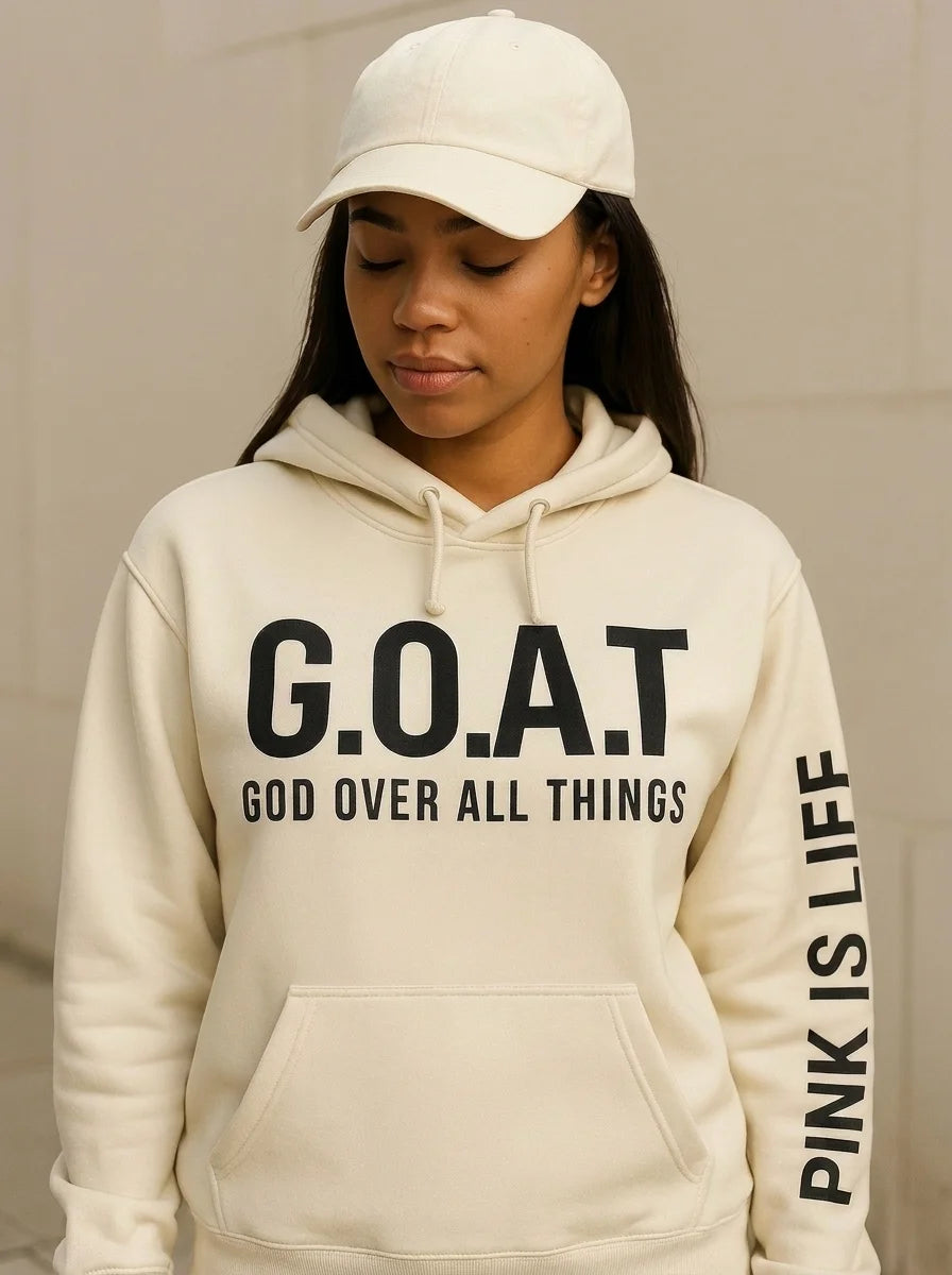 Off-White Faith Hoodie – Soft, Comfy & Inspirational for Fall & Winter