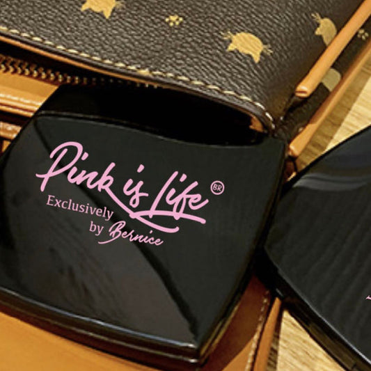 Pink Is Life Compact Mirror