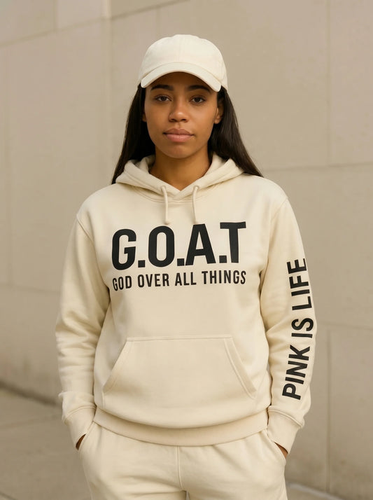 Off-White Faith Hoodie – Soft, Comfy & Inspirational for Fall & Winter