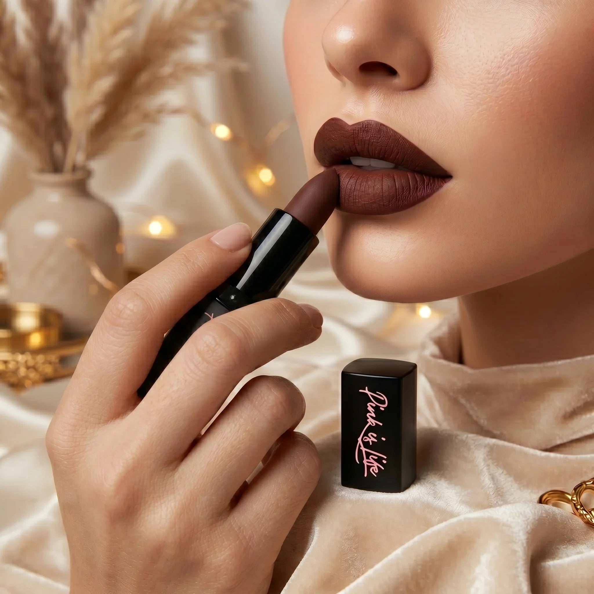 Destin Brown Chocolate Creamy Lipstick