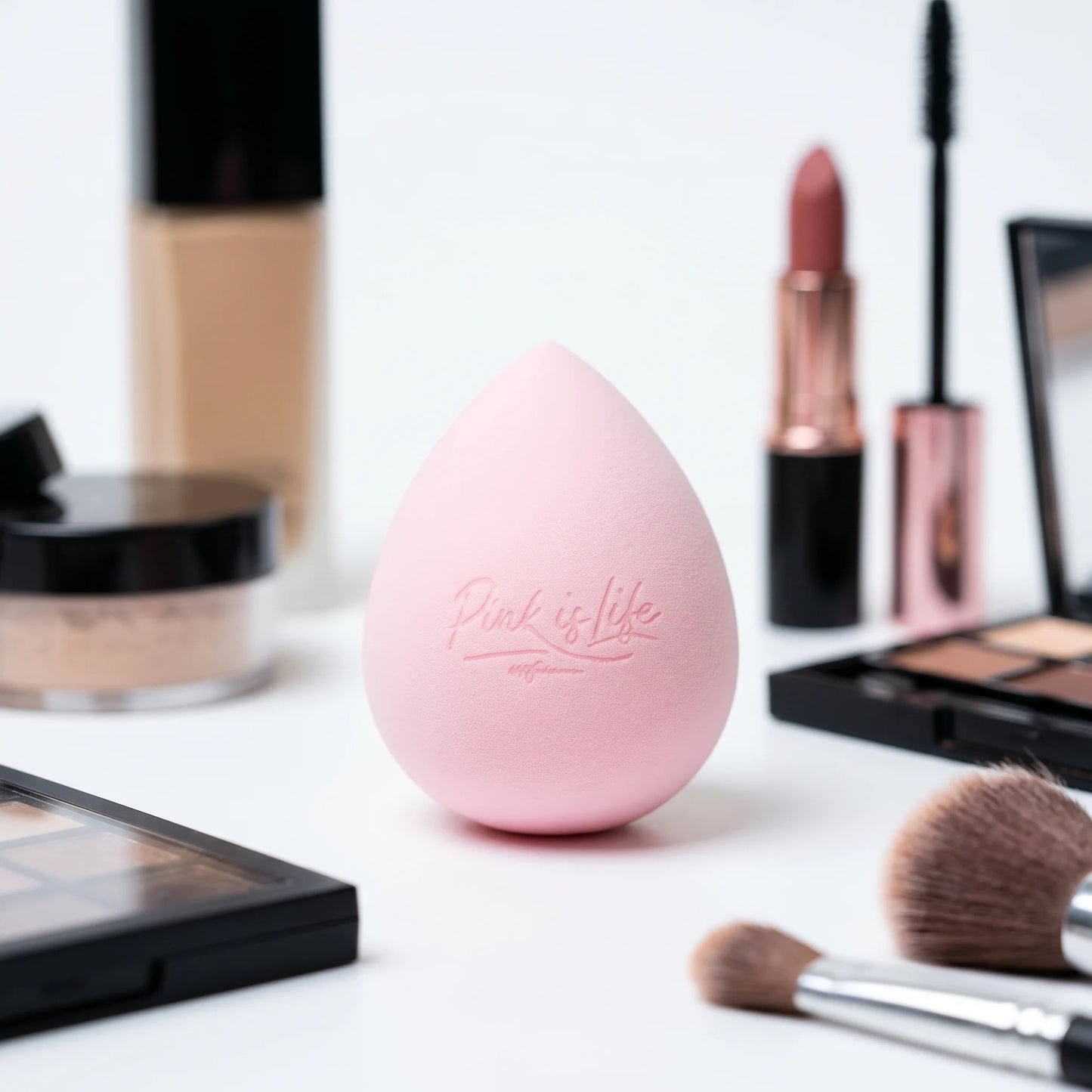 Pink Is Life Beauty – Flawless Makeup Sponge for Smooth, Airbrushed Finish
