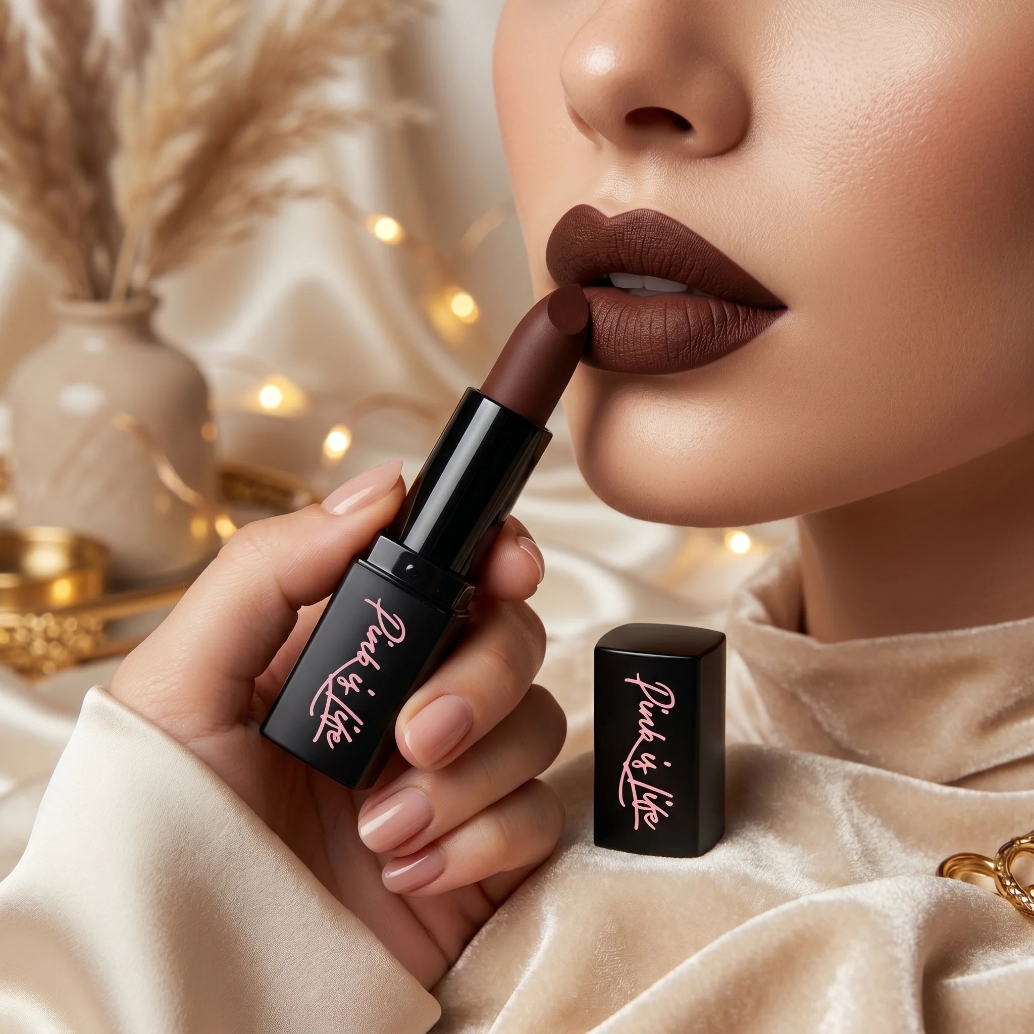 Destin Brown Chocolate Creamy Lipstick