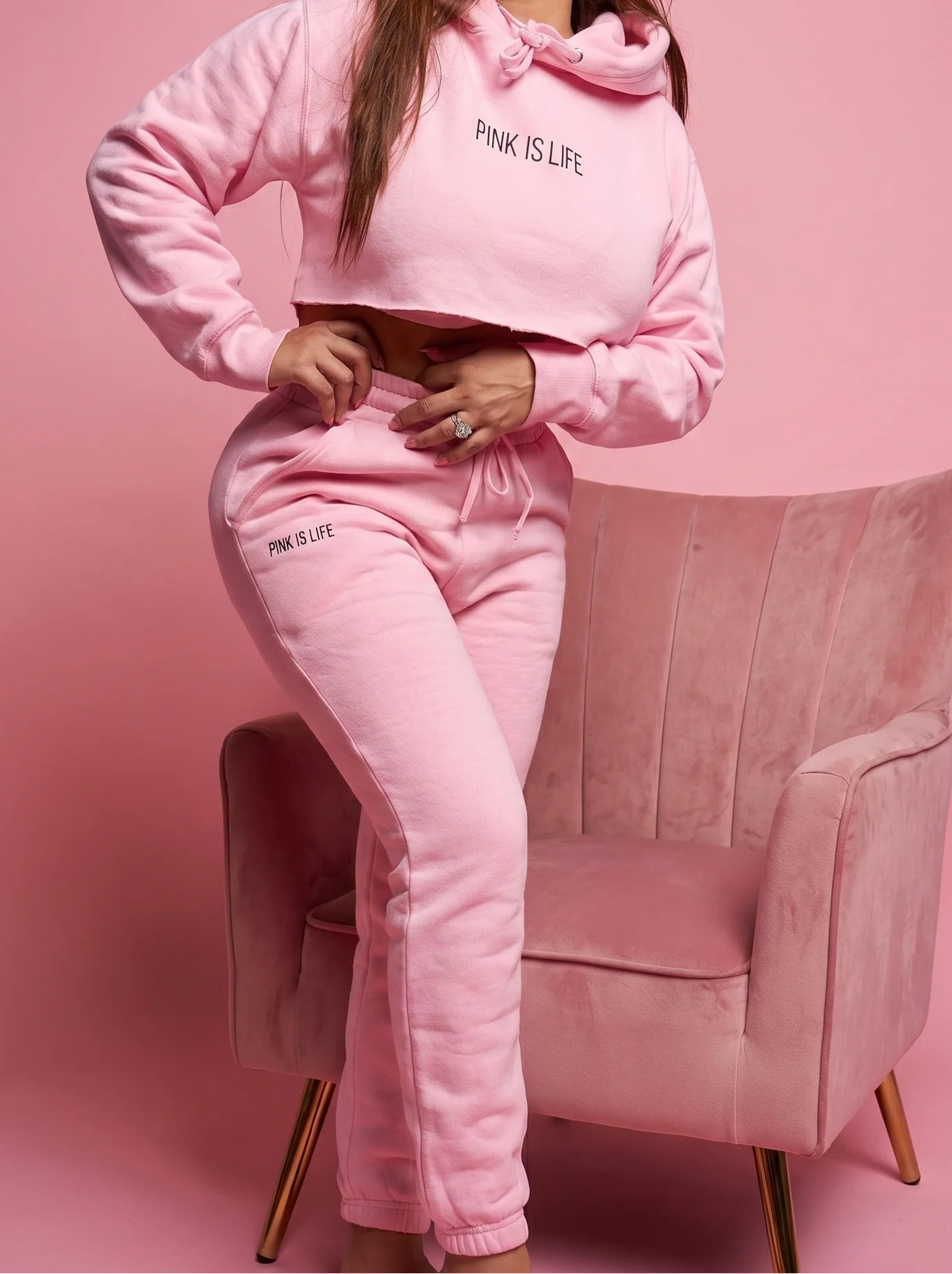 Pink Is Life Sweat Suit