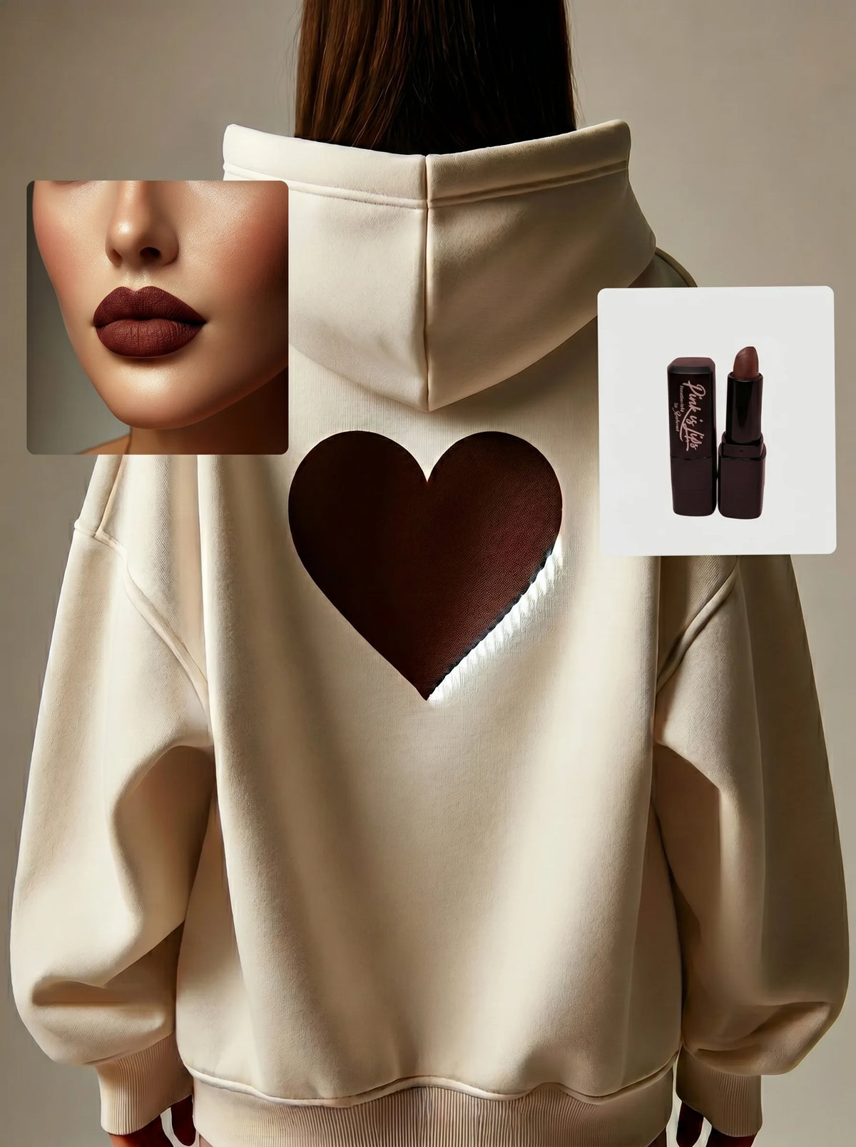 Sudadera con capucha y paquete de belleza de chocolate para San Valentín