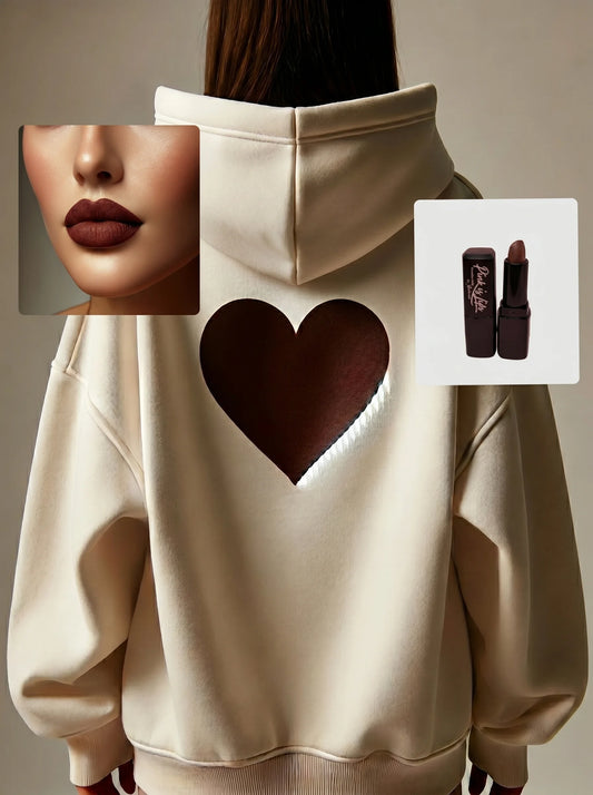 Sudadera con capucha y paquete de belleza de chocolate para San Valentín